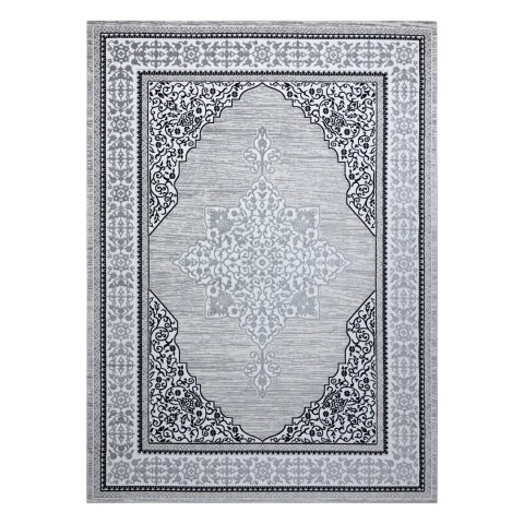 - RUG/LU/MOSSE/ORNAMENT2/CREAM+GREY/140x190