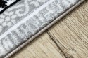 - RUG/LU/MOSSE/ORNAMENT2/CREAM+GREY/140x190