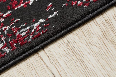 - RUG/LU/LEAN/ORNAMENT/ANTHRACITE+RED/140x190
