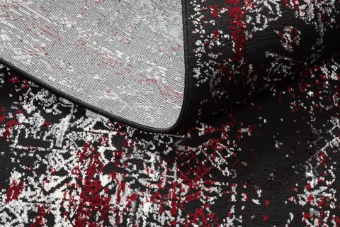 - RUG/LU/LEAN/ORNAMENT/ANTHRACITE+RED/140x190
