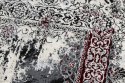 - RUG/LU/LEAN/ROSETTE/CREAM+RED/160x220