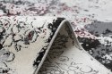 - RUG/LU/LEAN/ROSETTE/CREAM+RED/160x220
