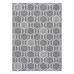 - RUG/LU/WINK/HEXAGON/GREY/80x150