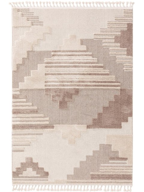 Dywan krótkowłosy OYO 3 kolor kremowy styl boho 160x230 benuta - RUG/BENUT/OYO/3/CREAM+BEIGE/160x230