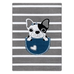 - RUG/LU/TINIES/DOG/GREY/160x220