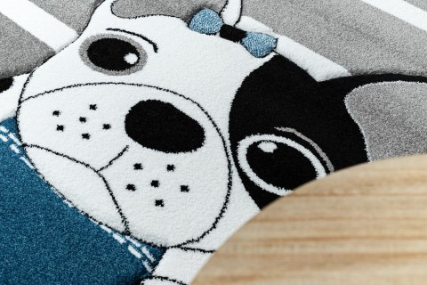 - RUG/LU/TINIES/DOG/GREY/160x220