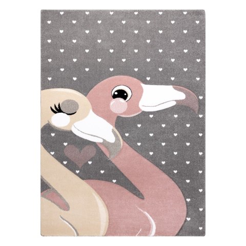 - RUG/LU/TINIES/FLAMINGOS/GREY/200x290