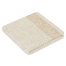 Ręcznik BELLIS kolor beżowy styl klasyczny 50x90 ameliahome - TOWEL/AH/BELLIS/BEIGE/50x90