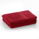 Ręcznik MARINA kolor czerwony styl klasyczny 70x140 DecoKing - TOWEL/MARINA/D.RED/70x140