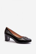 Czółenka Model Aeliris 58254 Black - Step in style Step in style