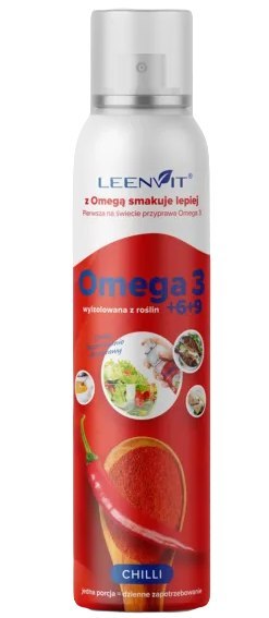 OMEGA 3-6-9 O SMAKU CHILI W SPRAYU 150 ml - LEENVIT