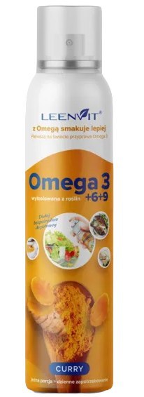 OMEGA 3-6-9 O SMAKU CURRY W SPRAYU 150 ml - LEENVIT