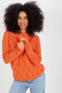 Sweter Damski Model BA-SW-2003.51P Orange - Badu Badu