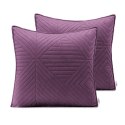 Poszewka dekoracyjna SOFTA 45x45 ameliahome - CUS/AH/SOFTA/PALEBERRY+MAUVE/45X45*2