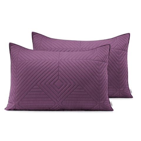 Poszewka dekoracyjna SOFTA 50x70 ameliahome - CUS/AH/SOFTA/PALEBERRY+MAUVE/50X70*2