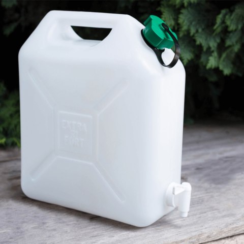 Kanister na wodę z kranikiem, twarde tworzywo z atestem spożywczym, 20L Kamai SMARTCAN
