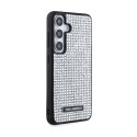 Karl Lagerfeld Rhinestone Metal Logo - Etui Samsung Galaxy S24 (srebrny)