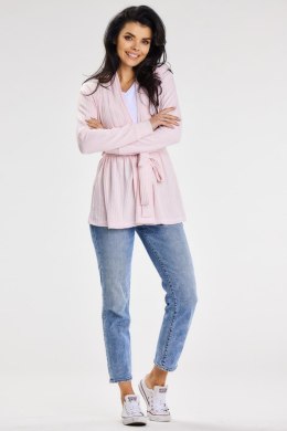 Sweter Kardigan Model A655 Powder Pink - awama Awama