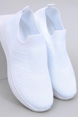 Buty skarpetkowe wsuwane GROPPI WHITE - Inello