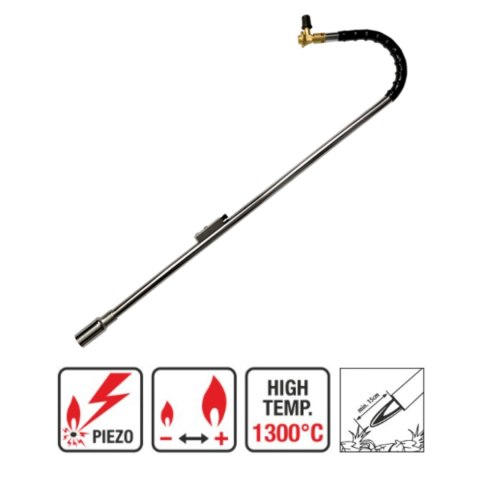 Palnik gazowy z PIEZO Long Weed Unilight