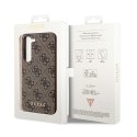 Guess 4G Charms Collection - Etui Samsung Galaxy S24 (brązowy)