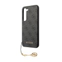 Guess 4G Charms Collection - Etui Samsung Galaxy S24 (czarny)