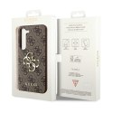 Guess 4G Big Metal Logo - Etui Samsung Galaxy S24 (brązowy)