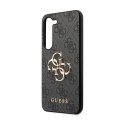 Guess 4G Big Metal Logo - Etui Samsung Galaxy S24 (czarny)