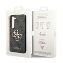 Guess 4G Big Metal Logo - Etui Samsung Galaxy S24 (czarny)