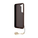 Guess 4G Charms Collection - Etui Samsung Galaxy S24+ (brązowy)