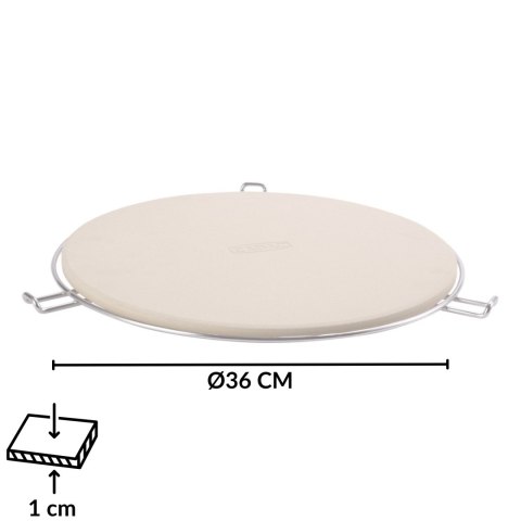 Kamień do pizzy CADAC 36cm z uchwytami do Carri&City Chef CADAC