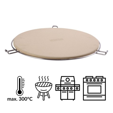 Kamień do pizzy CADAC 36cm z uchwytami do Carri&City Chef CADAC