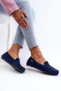 Mokasyny Model Amrutia DF937 Navy - Step in style Step in style