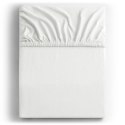 Prześcieradło AMBER kolor biały styl klasyczny  jersey 100-120x200x30