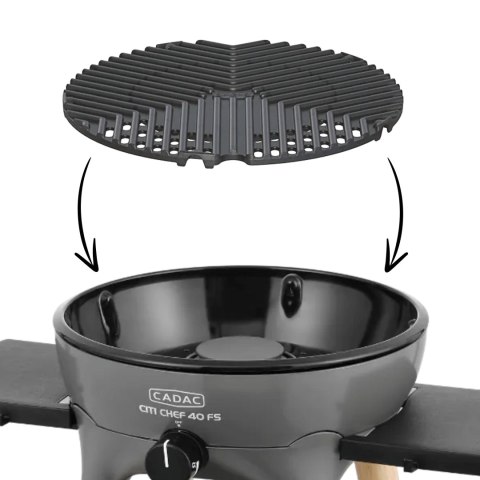 Ruszt CADAC BBQ 36cm do City&Grillo Chef CADAC