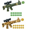 Camouflage gun jungle cloth rack