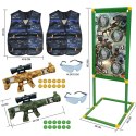 Camouflage gun jungle cloth rack