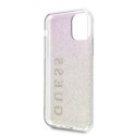 Guess Glitter Gradient - Etui iPhone 11 Pro Max (Gold/Pink)