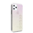 Guess Glitter Gradient - Etui iPhone 11 Pro Max (Gold/Pink)