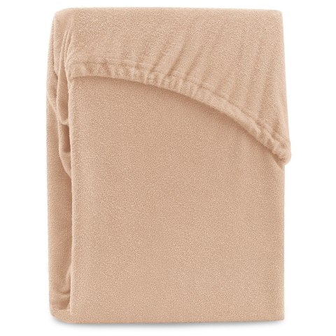 Prześcieradło RUBY frotte kolor cappuccino180-200x200x30