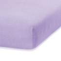 Prześcieradło RUBY frotte kolor liliowy 200-220x200x30