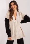 Sweter Damski Model BA-SW-0549.32 Black/Beige - Badu Badu