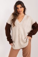 Sweter Damski Model BA-SW-0549.32 Brown - Badu Badu