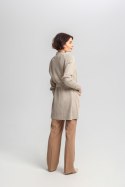 Sweter Kardigan Model SWE334 Beige - MKM MKM