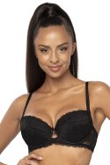 Biustonosz push up Biustonosz push-up Model 0203/11 Lindsay Black - Mat Mat