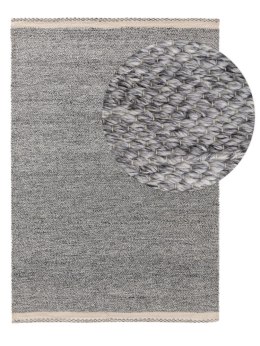 Dywan KIAH kolor szary styl minimalistyczny 160x230 Benuta - RUG/BENUT/KIAH/GREY/160x230