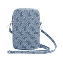 Guess Zip 4G Triangle - Torebka na telefon (niebieski)