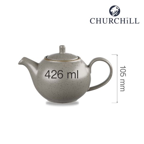 Dzbanek na herbatę Stonecast Peppercorn Grey 426 ml