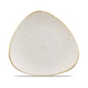 Talerz trójkątny Stonecast Barley White 285 mm