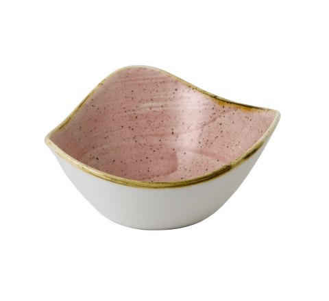 Miska trójkątna Stonecast Petal Pink 153 mm, 260 ml
